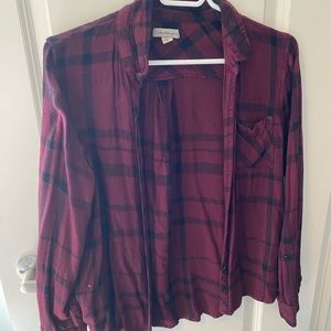 Calvin Klein plaid shirt